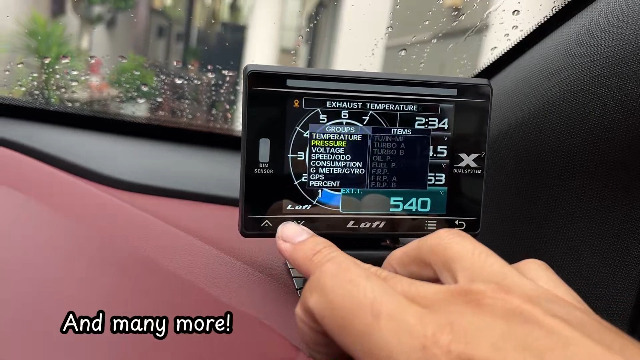 Amazon.com: LUFI X7 Revolution OBD2 Gauge Display.Multi-Functional